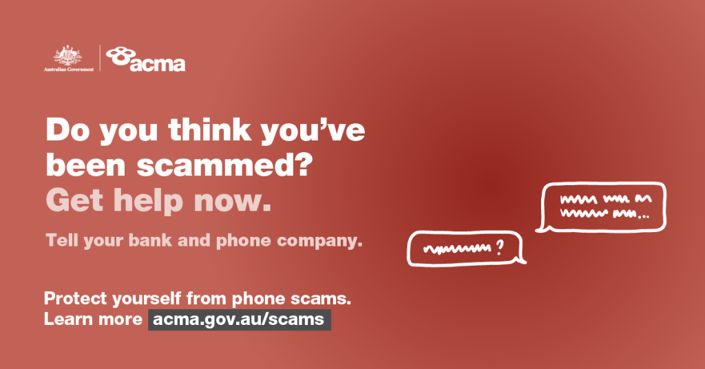 Do you think you've been scammed? Get help now.