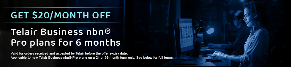 Telair Business nbn Pro offer