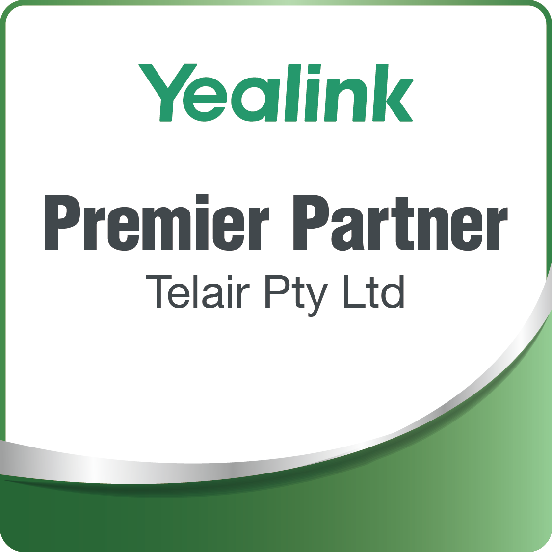 Yealink Premier Partner Badge