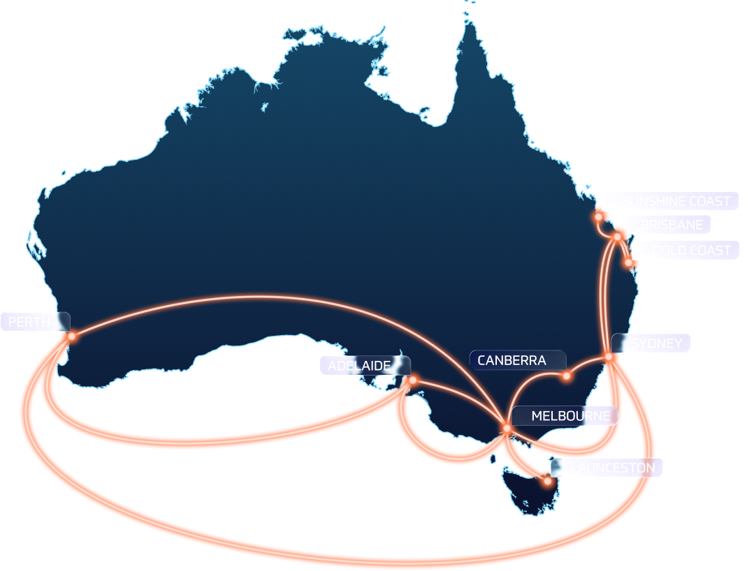 Telair Network Map